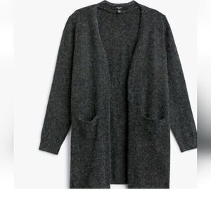 Vero Moda Textured Gray Cardigan
